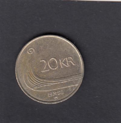 Beschrijving: 20 Kroner  SHIP